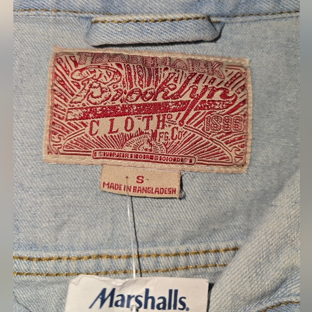 Brooklyn Cloth Light Blue Denim Jacket for Men - Picture 5 of 13